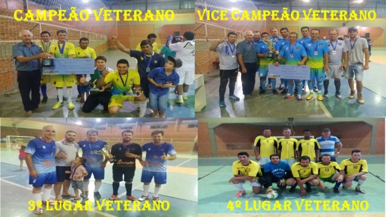 Copa Municipal de Futsal Categorias de Base e Veteranos em Nova Laranjeiras termina em grande estilo